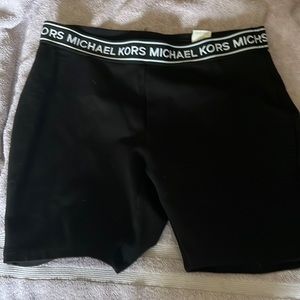 Michael Kors mid rise bike shorts